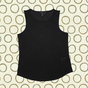 Banana Republic Women's Sleeveless Tank Top Black Knit Stretch Size M